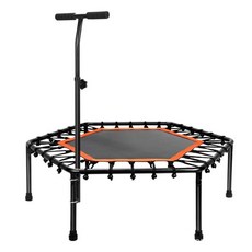 성인용 점핑 운동기구 운동 접이식 머신 기구 다이어트 점핑운동 트램펄린, 1, M. 일반적인 48인치 정사각형