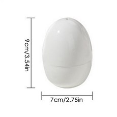 호환 전자 레인지 계란 기선 삶은 제조기 요리 액세서리 밥솥 하드 소프트 용, 1 Egg, 1개