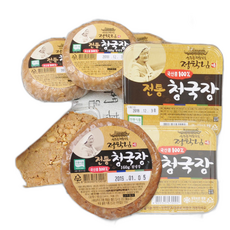 청국장 (용기포장) 전통식품인증 수제 청국장, 160g, 6개