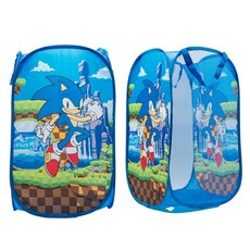 Franco 아동용 접이식 보관 팝업 바구니 One Size 포켓몬, 소닉