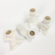 힐링스토어 도자기잔디인형 잔디키우기씨앗 새싹키우기