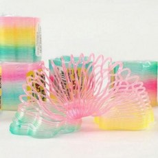 DUGNMARKT 스프링 장난감 놀이용 무지개, 1개, 상세페이지 참조