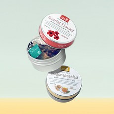 로얄오차드 허브티 홍차 블렌딩 6티백 실버틴 14종 모음, 6개입, 1개, 드래곤 브랙퍼스트