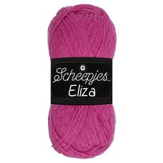 Scheepjes Eliza Yarn 100 g (3.5 oz) – Shade 201 Bouncy Ball Green/Yellow Polyester US 8 (5 mm), 228 Satin Bow
