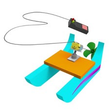 유선 RC 스크류 보트-SFA