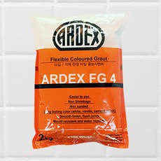 아덱스줄눈 화장실 주방 베란다 타일 탄성 메지 작업 ARDEX FG4 2KG, 1개, 바닐라