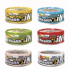 Health iN 機能湯澆汁貓餐罐, 80g, 24個, 綜合口味組