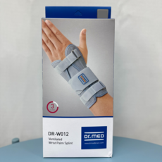 닥터메드 의료용 손목보호대 손목 인대 안정화 재활 서포터 DR-W012, 좌측