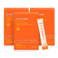 헬퓨 임산부 액상 철분제 24mg, 10g, 3박스