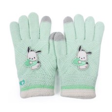 포차코 스윗하트 스마트터치 아동 니트 장갑 민트aja8+1ItW