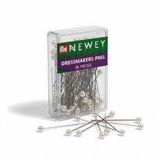 포에스 독일 프림 Prym 드레스마커 펄진주핀 (80pcs 소용량), 1개, 화이트