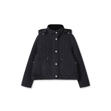 매장정품 TOPTEN 탑텐 여성) 후드 퀼팅 크롭 점퍼_MSE4JP2703 MSE4JP2703 1177631