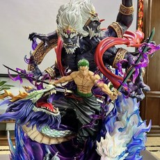 海賊王 索隆 閻魔 手辦 模型像 男生潮玩擺件, 1個, 【高約22cm】-【精美包裝】吸塑+彩盒