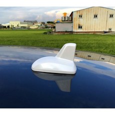 賓士 Benz C系列 W205 S205 C205 鯊魚鰭天線蓋 造型改裝飾貼 C180 C200 C300, 1個, 珍珠白