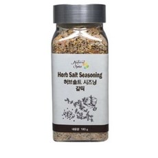 내츄럴스파이스 허브솔트시즈닝 갈릭, 180g, 1개
