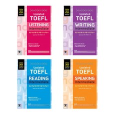 해커스 Updated 토플 리스닝 인터미디엇 (Hackers Updated TOEFL LISTENING Intermediate) + 해커스 Updated 토플 라 (전4권)
