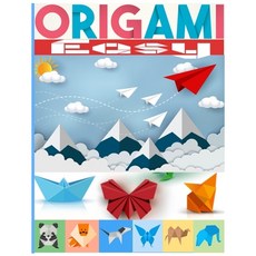 Origami Easy: color book - origami paper for kids under 8 - Ideal for a gift Paperback, Independently Published