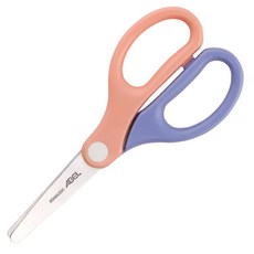 力大 兒童安全剪刀 60073 兒童美術勞作安全剪刀, 粉紫色, 1個