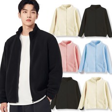 25년 후리스 플리스집업 남녀공용 고급원단 기본핏 루즈핏 4가지 색상