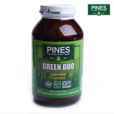 PINES 小麥素食膠囊 600mg, 260顆, 1罐