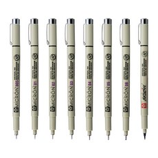 [코리아문구사] 사쿠라 피그마 마이크론 01, 브라운