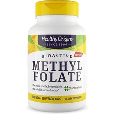 미국 헬시오리진 메틸 폴레이트 비타민C 800mcg, 120정, 1개