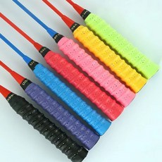 [쀼샵] 그립테이프 스쿼시 손잡이 야구 미끄럼방지 그립 배트, 레드