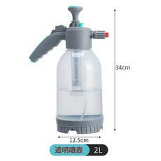 電動泡沫噴壺 車用加壓泡沫洗車噴霧器, 1個, 手動噴壺2L:如圖所示