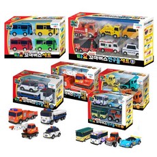 타요 스페셜 미니카 시리즈 (17종 택1), 더블세트2 중장비 (버켓/맥)