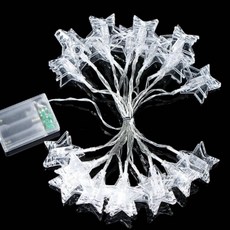 전구 3M 별 집게 LED미니 20구 LED JWFJ0DR3, 색상, 1개