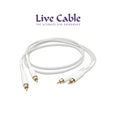 佑聲音響 Live Cable Premium RCA 音源線（公司貨）高保真傳輸，提升音質，適用多種音響設備, 1個, 1.5m