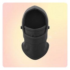 작업용 오토바이 마스크 방한 두건 보온 목보온 후드, 블루, 블루
