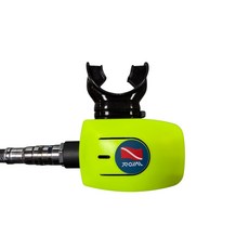 ROIAL 螢光黃色潛水調節器，舒適咬嘴，水下高能見度，潛水必備, 螢光黃, DYNA-NY