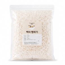 국산 백미 뻥튀기 튀밥 500g 쌀뻥튀기, 1개