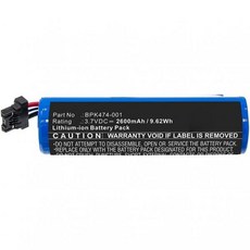 Synergy 디지털 신용카드 리더기 배터리 Verifone BPK474-001 배터리와 호환(리튬이온 3.7V 2600mAh)
