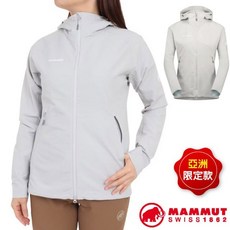 【MAMMUT 長毛象】送》女 超輕量防潑水防風透氣外套 中層夾克 運動休閒外套 00802
