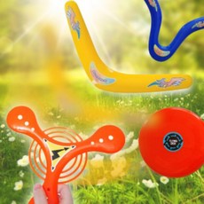 원반 부메랑 플라잉 4종 세트, 단품, 1개