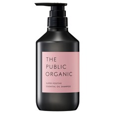 THE PUBLIC ORGANIC TPO EC 超級正向精油洗髮精 按壓式, 1個, 480ml