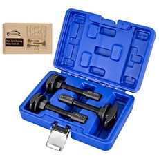 GOOACC 22pcs Disc Brake Caliper Compression Tool Set Caliper Piston Rewind Compressor Tool with B, 3피스 리어 액슬 베어링 풀러 블루