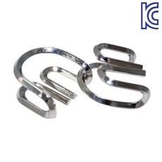 [KC인증] JL매직 메탈 브레인 티저 온 가족이 즐기는 두뇌 분리 퍼즐 메탈 퍼즐링 6번, 1세트