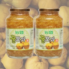 임산부 속편한 국산 사양벌꿀 꿀모과차 1kg x2병 새콤달콤 봉밀, 2개, 1개입