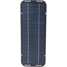 포켓 12V 태양광 배터리 충전기 5W 단결정 패널 키트 시가라이터 및 클립 포함 RV 보트 오토바이 해양 오프 그리드용 휴대용 충전 시스템, 포켓 12V 태양광 배터리 충전기 5W 단결정 패널 키