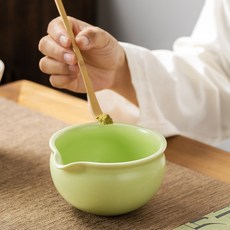 日式抹茶碗 茶筅 附彩盒 陶瓷茶具配件, 1個, 茶撥10根,其它