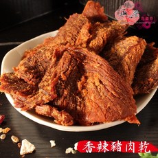 正心堂 傳統風味蜜汁豬肉乾, 1個, 香辣豬肉乾 180g/包