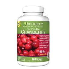 trunature 크랜베리 650mg 140정, 1개