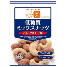 하스 로카보 저당질 믹스 너트 꿀 겨자 맛 22g×10봉