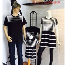 親子裝 條紋上衣