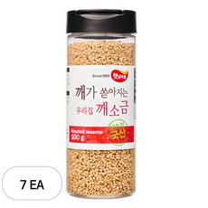 햇님마을 국산 100% 깨가 쏟아지는 우리집 깨소금, 100g, 7개