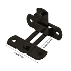 슬라이딩 게이트 래치 문짝 잠금 볼트 창문 와인 캐비닛 애완 동물 케이지 나사, 1개