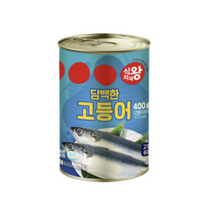 식자재왕 담백한 고등어 캔, 11개, 400g